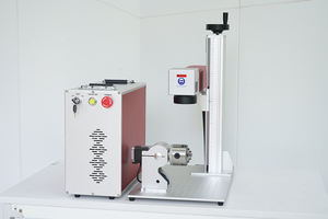 JPT Portable 50W Machine de marquage/gravure laser à fibre IPG Source 3D Caractéristique AI pour métal cuir plastique PLT BMP DWG - Product Image 2