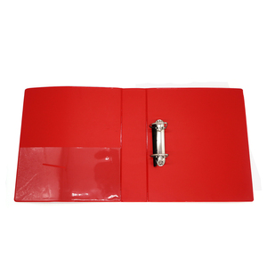 PVC Vinyl 2 Vòng chất kết dính thư mục <span class=keywords><strong>A4</strong></span> tập tin thư mục hộp tập tin PVC thư mục tập tin đấm lỗ nhựa Vòng chất kết dính - Product Image 4