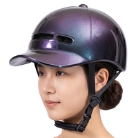 Casco de Bicicleta Estilo Gorra de Béisbol para Patinete Eléctrico, Patinaje, Ciclismo, PC EPS, Casco de Motocicleta