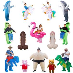 Costumes gonflables de ballet d'anime pour des adultes <span class=keywords><strong>pas</strong></span> <span class=keywords><strong>cher</strong></span> Halloween et Noël marchant déguisement et mascotte pour des parties et la publicité - Product Image 5