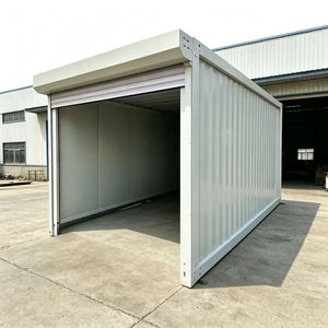 Abri de voiture moderne de luxe en conteneur, abri <span class=keywords><strong>préfabriqué</strong></span> en métal, abri de voiture modulaire pour maison, jardin, cour arrière, abri de stationnement extérieur - Product Image 4