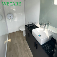 Wecare toilettes mobiles en plein air portable toilettes remorque camping et salle de douche