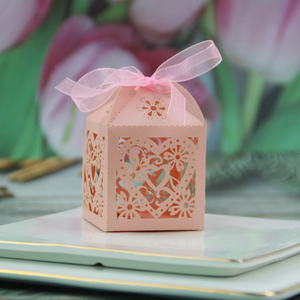 Laser Cut Hình Trái Tim Thiết Kế Hộp Kẹo Tiệc Cưới Trang Trí Hộp Quà Tặng Cho Kẹo Sô Cô La Hộp Đóng Gói - Product Image 2