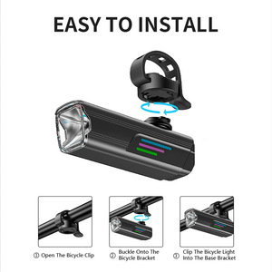 Luz LED Recargable USB Xinster para Bicicleta, 2200mAh, Súper Brillante, Faro Delantero para Ciclismo de Carretera y Montaña - Product Image 3