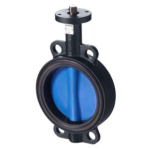 Válvula de Mariposa Eléctrica Siemens GGG40 con Abrazadera de Brida, Temperatura Normal, Gas, Agua, Presión Atmosférica - Product Image 3