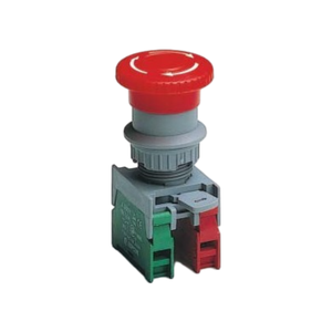 22MM A2PESS11 E Bouton poussoir d'arrêt d'arrêt d'urgence Bouton poussoir rouge Interrupteur champignon - Product Image 2