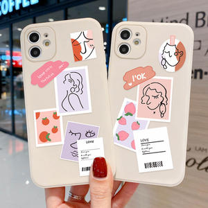 Cover per telefono cellulare in Silicone TPU con stampa artistica di Graffiti creativi per Iphone 8 X Xr Xs 11 12 13 14 15 16 17 Max - Product Image 1