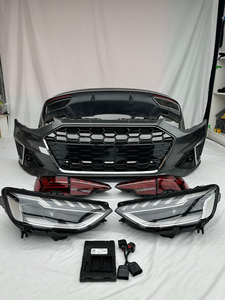 Kit Completo Carrozzeria Stile RS4 B9.5 2023 per <span class=keywords><strong>Audi</strong></span> <span class=keywords><strong>A4</strong></span> S4 B9 2017 2018 <span class=keywords><strong>2019</strong></span>, Paraurti Anteriore e Posteriore, Fari Aggiornati - Product Image 3