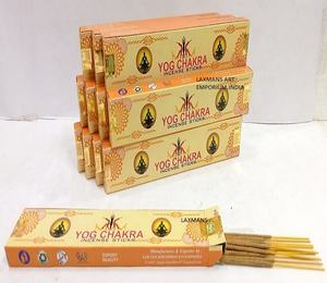 Venta caliente fragancia Popular Sri marca Yoga Chakra Masala varillas de incienso enrolladas a mano al por mayor incienso hecho a mano agarbatti - Product Image 1