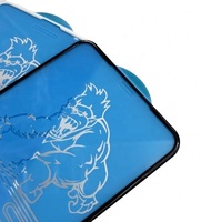 Pelindung Layar Kaca Tempered 18D King-Kong Airbag untuk iPhone 16 15 14 Pro Max, Anti Gores, Privasi