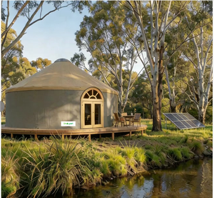 <span class=keywords><strong>Yourte</strong></span> <span class=keywords><strong>à</strong></span> <span class=keywords><strong>vendre</strong></span> <span class=keywords><strong>Yourte</strong></span> de glamping Maison en bois <span class=keywords><strong>Yourte</strong></span> de Mongolie de luxe moderne de style nouveau en bois - Product Image 2