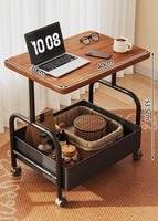 Table d'appoint multifonctionnelle pour salon et balcon, best-seller, avec rangement, mobile