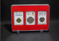 3pcs NGC PCGS Coin Slabs Collection Box Numismatique Coin Accessories Display Case