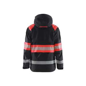 BLAKLADER - 4420197799554XL Chaqueta de concha de alta visibilidad Negro/Rojo-EAN 7330509849354 ROPA DE TRABAJO DE LA HI-VIS - Product Image 2