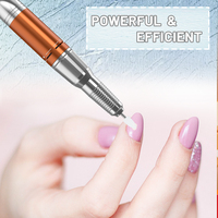 Machine à ongles professionnelle de bureau en acier inoxydable, personnalisation OEM/ODM, lime à ongles haute puissance 65W pour salon