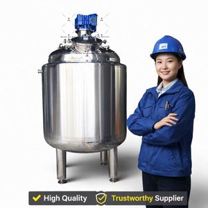 10000 Liter 15000 Liter 20000 Liter Mixing tank Double Jacket <b>Heating</b> Mixer Stainless Steel Heater Agitator tank - Product Image 3
