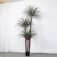 Plante artificielle Dracaena Draco en pot, sur mesure, OEM, feuillage réaliste pour la décoration intérieure de la maison et du bureau, prix d'usine, vente en gros