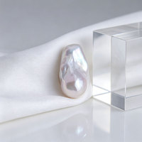 Perles baroques d'eau douce de qualité AAAA, 14 mm, blanches, naturelles, pour la fabrication de bijoux