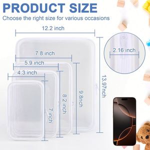 Custom LOGO Fashion 7 Colors Portable <b>Clear</b> Hard Shell Zipper Case Waterproof Dust-Resistant Promotional <b>Toiletry</b> Makeup <b>Bag</b> - Product Image 2