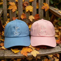 Casquette de baseball souple non structurée 100 % coton à 6 panneaux avec visière incurvée et logo brodé simple – Style décontracté