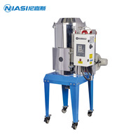 Sécheur Euro Hopper NIASI en acier inoxydable pour granulés de résine plastique, machine de séchage industrielle haute température pour granulés plastiques