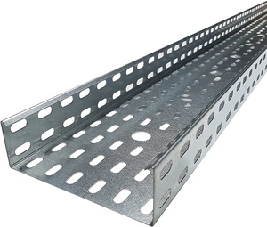 Bandeja de <span class=keywords><strong>cable</strong></span> ignífuga de aluminio con conducto de <span class=keywords><strong>cable</strong></span> de malla de alambre de recubrimiento en polvo para construcción y tendido de cables - Product Image 4