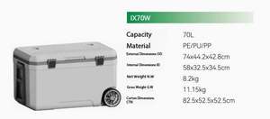 Kotak Pendingin <span class=keywords><strong>70L</strong></span> PU Food Grade dengan Roda dan Pegangan Retraktil untuk Memancing, Piknik, Kemah, dan Pendinginan Es di Luar Ruangan - Product Image 3