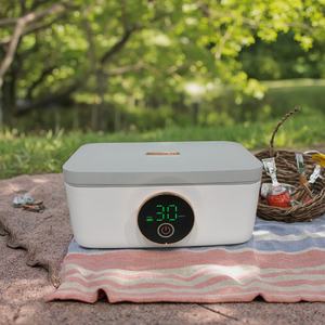 Wholesale Smart Electric Rechargeable <b>Lunchbox</b> Stainless Steel with USB for Outdoor Use Battery Powered - Product Image 5