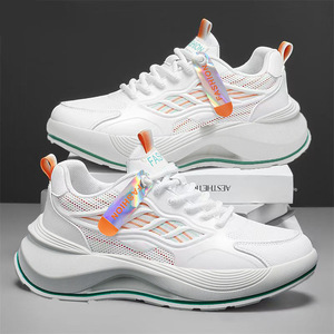 Nouvelle collection printemps pour enfants : Chaussures de sport rétro pour femme, style Forrest Gump, imperméables, à lacets, en maille respirante et à semelle épaisse. - Product Image 1