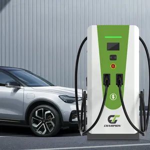 สถานีชาร์จรถยนต์ไฟฟ้า ETL DC อย่างรวดเร็ว OCPP เครื่องชาร์จ EV เชิงพาณิชย์ 120kW EV DC สถานีชาร์จอย่างรวดเร็วใบรับรอง CE