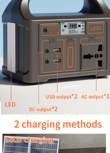ขายส่งแบตเตอรี่สำรองพลังงานแสงอาทิตย์แบบพกพา Lifepo4 76.8wh 110V 220V รองรับการชาร์จ 150W 200W 300W 500W 1000W - Product Image 4