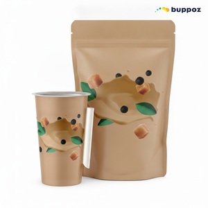 Thé aux bulles au sucre roux prêt à boire, gobelet de 335 ml, halal, HACCP, pour les boutiques de thé aux bulles et de thé au lait, OEM - Product Image 5