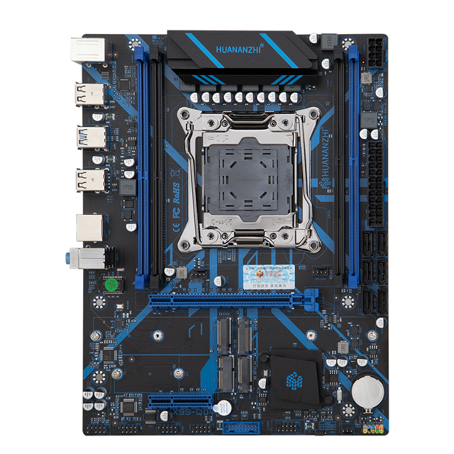 HUANANZHI QD4 Motherboard LGA 2011-3 Supports XEON E5 2620 2640 2660 2666 2667 2670 2680 2696 V3 V4 DDR4  RECC ATX Desktop Intel