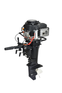 Moteur hors-bord 15 CV 4 temps à essence avec allumage CDI neuf et carburateur pour bateau - Product Image 4
