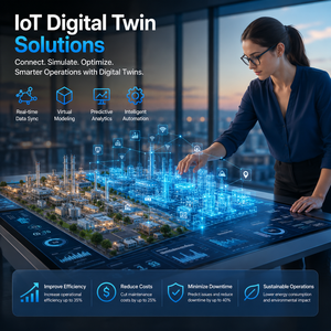 Sviluppo Software per Gemelli Digitali, Piattaforma Personalizzata per Simulazione Industriale, Monitoraggio IoT e Gestione Patrimoniale - Product Image 1