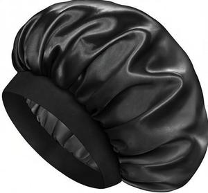 <span class=keywords><strong>Bonnet</strong></span> de nuit élégant et luxueux en satin de soie, <span class=keywords><strong>bonnet</strong></span> de sommeil double couche en soie pour hommes et femmes, <span class=keywords><strong>bonnet</strong></span> doux doublé de satin pour cheveux bouclés - Product Image 6