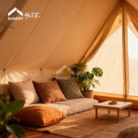 Tentes d'hébergement de luxe de style arabe, design moderne, intérieurs personnalisés et solutions complètes pour les stations de glamping écologiques