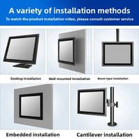 Tablet PC Industri 21,5 Inci Semua Prosesor GEN I3/i5/i7 CPU Desktop Monitor All-in-One Layar Sentuh Panel PC Industri