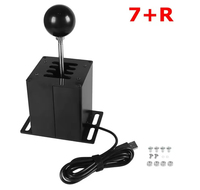 7 + R Racing Game H Gear Shifter pour Logitech G29 G27 G25 T300 T5 Pc Usb Simulator Shifter