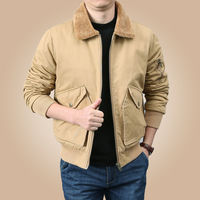 Veste d'hiver pour homme tendance personnalisée, veste décontractée multi-poches, veste en coton amincissante et chaude pour homme