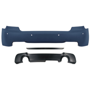 Kit carrosserie pour pare-chocs arrière pour BMW Série 3 <span class=keywords><strong>E92</strong></span>, mise à niveau vers M-Tech 2006-2013, pare-chocs arrière avec diffuseur arrière - Product Image 4