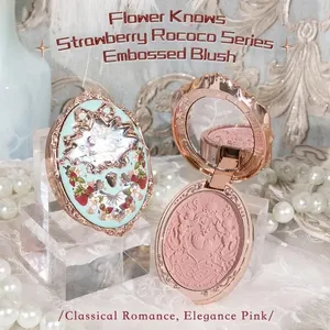 <span class=keywords><strong>Flower</strong></span> <span class=keywords><strong>Knows</strong></span> Fraise Rococo Poudre En Relief Blusher Visage Blush Joue Maquillage Blushing 5g - Product Image 2
