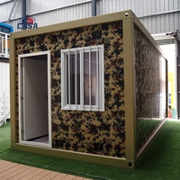 Vente Fabricants : Maison Conteneur Métallique Portable 20FT à Design Contemporain pour Habitation