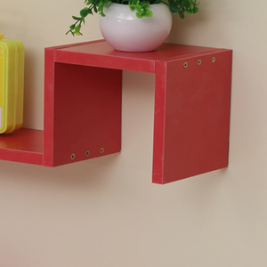 رف حائط عصري على شكل حرف S، رف عرض معلق، رف تخزين للحائط، ديكور منزلي للكتب - Product Image 4