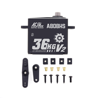 Servo Digital Programable AGFRC A80BHS V2 79g de Alto Torque 0.071s con Engranajes Metálicos HV CNC y Motor Brushless para Coche RC