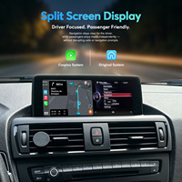 Ewaygps - Monitor de Coche Inalámbrico Portátil con Pantalla Táctil IPS de 10.25 Pulgadas, CarPlay y Android Auto para BMW Serie 1 2 F20 F21