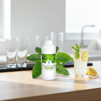Vente chaude de qualité alimentaire huile de menthe poivrée 100% huile essentielle de menthe poivrée comestible naturelle pure pour boisson vin bonbons gomme à bulles