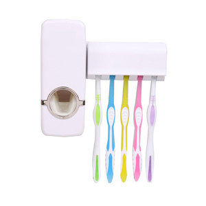 Wholesale Factory New Arrival Bathroom Wall Mounted <b>Toothpaste</b> <b>Squeezer</b> Automatic Dispenser Set - Product Image 1