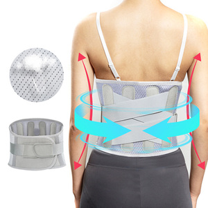 Supporto Lombare Regolabile con 4 Piastre di Sostegno, Compressione a 360° per Alleviare la Tensione Lombare e Correggere la Postura - Product Image 4