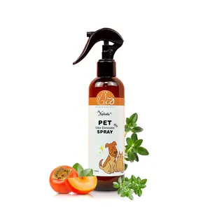 Etiqueta propia Fragancia orgánica natural Sin enjuague Champú seco para perros con vitaminas Perfume Vegano para perros Spray para pieles sensibles